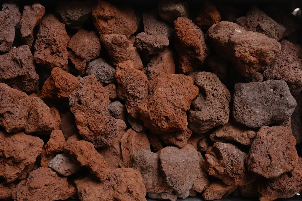 Red Lava Rock